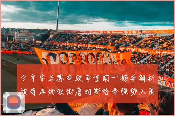 今年季后赛净效率值前十榜单解析埃奇库姆领衔詹姆斯哈登强势入围